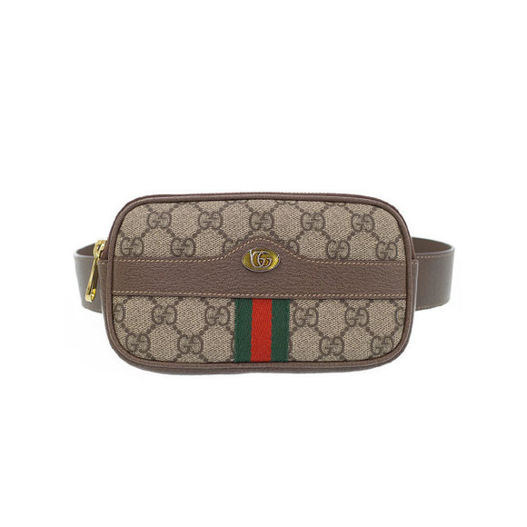 Gucci GG Supreme Ophidia Body Belt Pouch Bag - Picture 1 of 8
